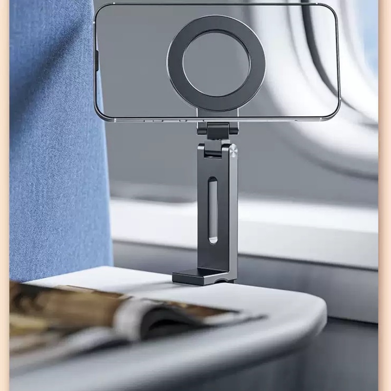 Phone Holder Airplane - Evrensel Seyahat Manyetik Telefon Tutucu Katlanabilir
