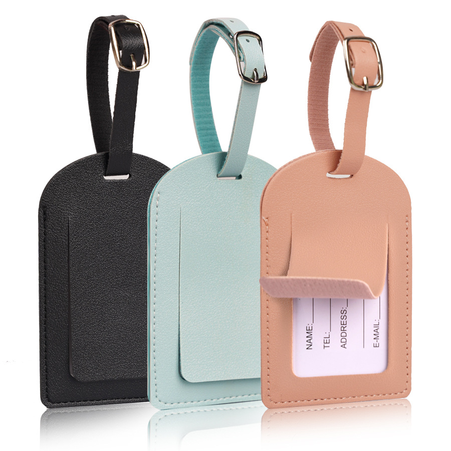 Travel Accessories Unique - Kadın Erkek Bagaj Etiketleri PU Deri