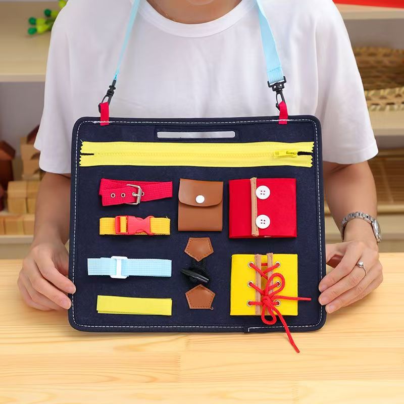 Travel Accessories Toddler - Montessori Etkinlik Panosu, Yeni Yürümeye Başlayan