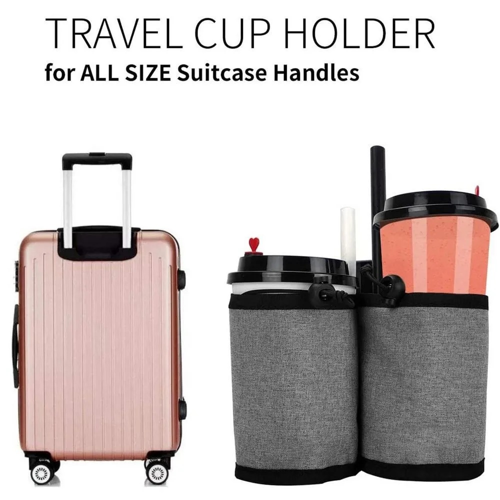 Travel Accessories Unique - Yeni Bagaj Saplı Su Şişesi Tutucu