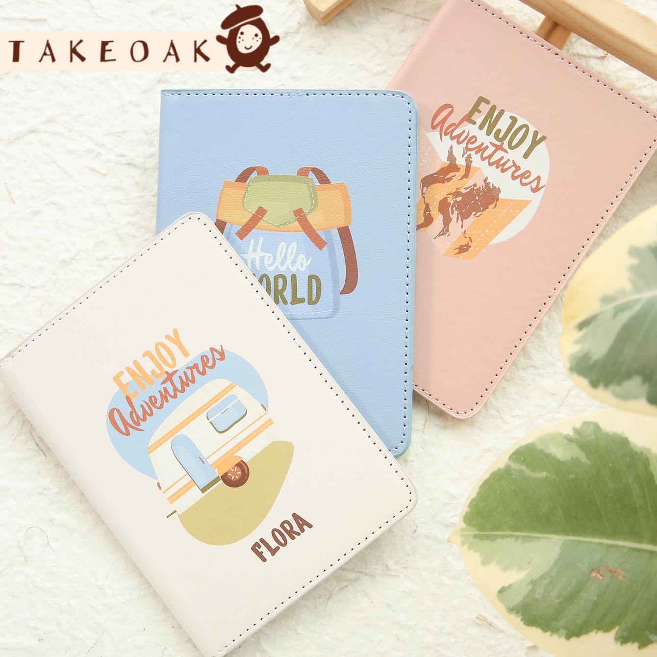 Travel Accessories Overseas - Kişiye Özel İsimli Pasaport Kılıfı PU