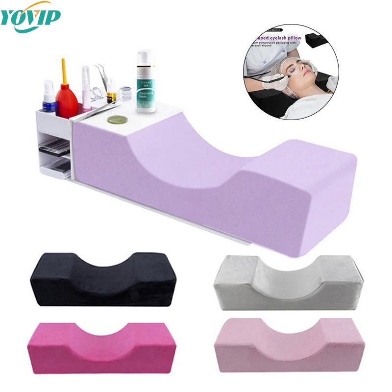 Neck Pillow Memory Foam - Kirpik yastık boyun desteği kirpik yumuşak