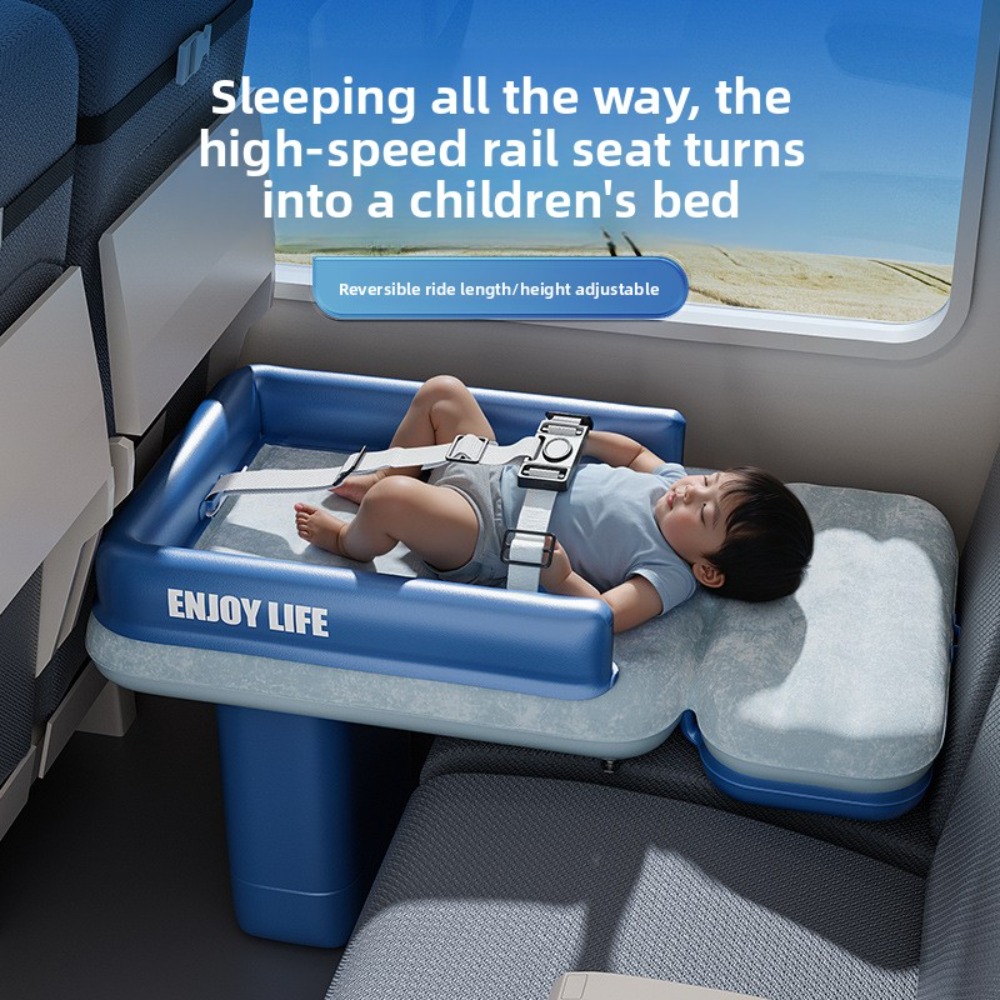 Travel Pillow Inflatable - Şişirilebilir Çocuk Uçak Yatağı ve Araba