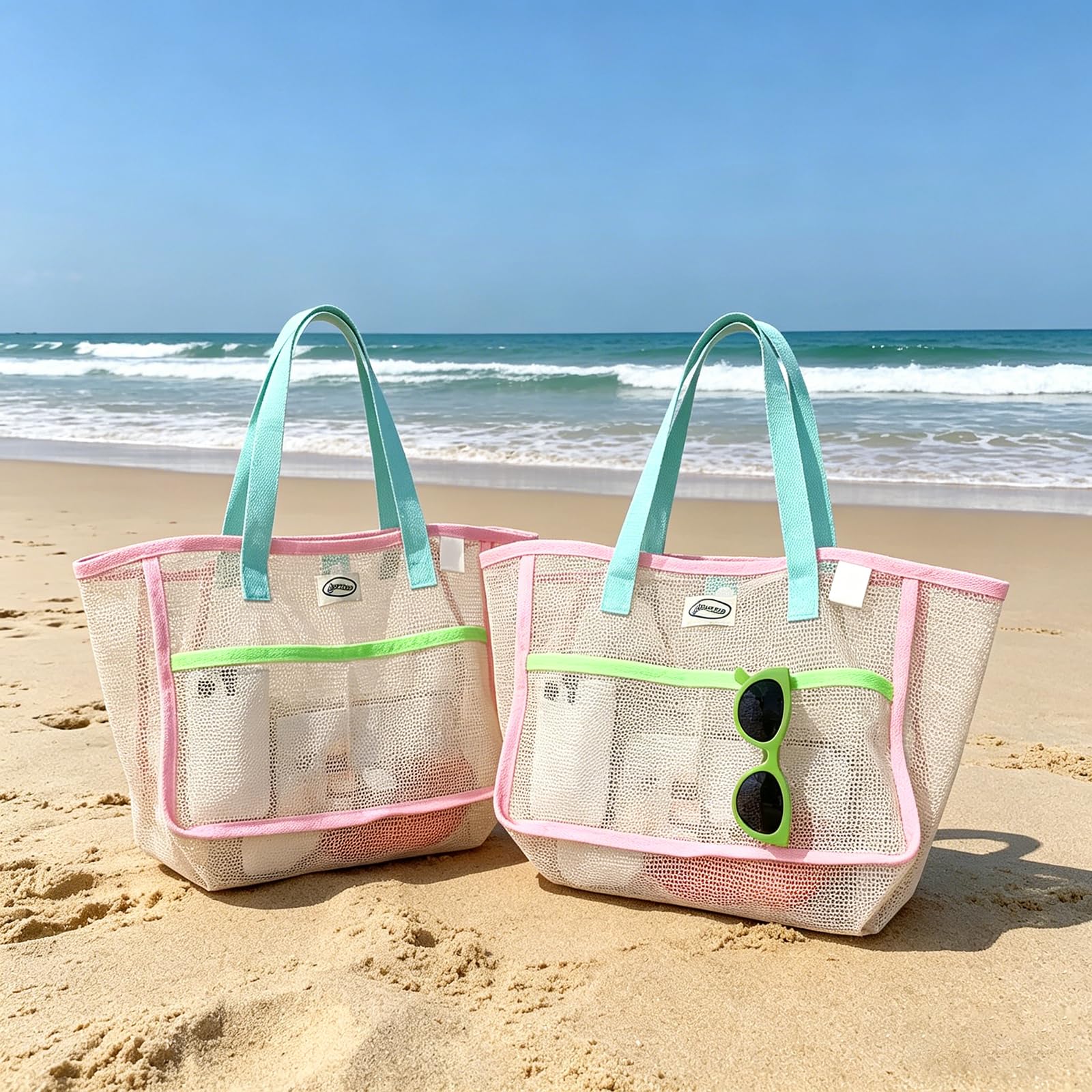 Travel Accessories And Bags - Kadınlar için Plaj Çantaları Renkli Katlanabilir