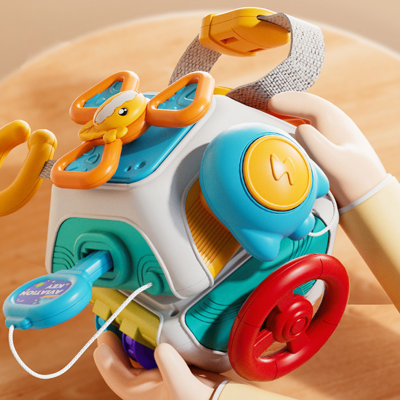 Travel Accessories Toddler - Bebek Meşgul Kurulu Küp Montessori Duyusal
