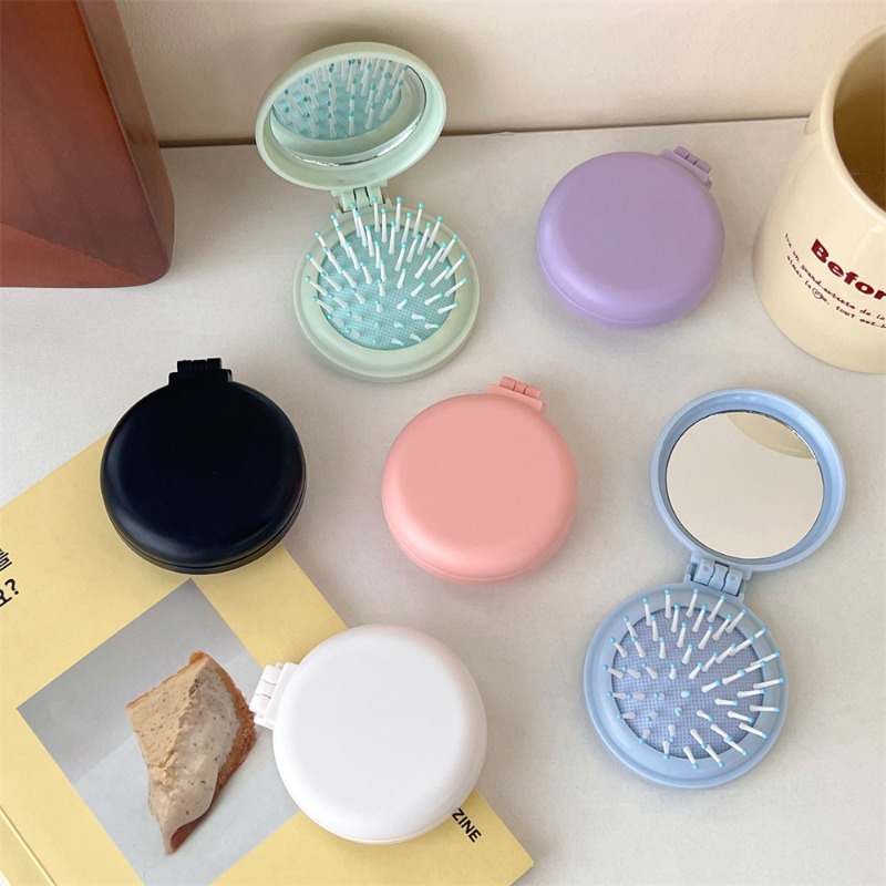 Travel Accessories With Kids - 1 adet Mini Taşınabilir Seyahat Saç
