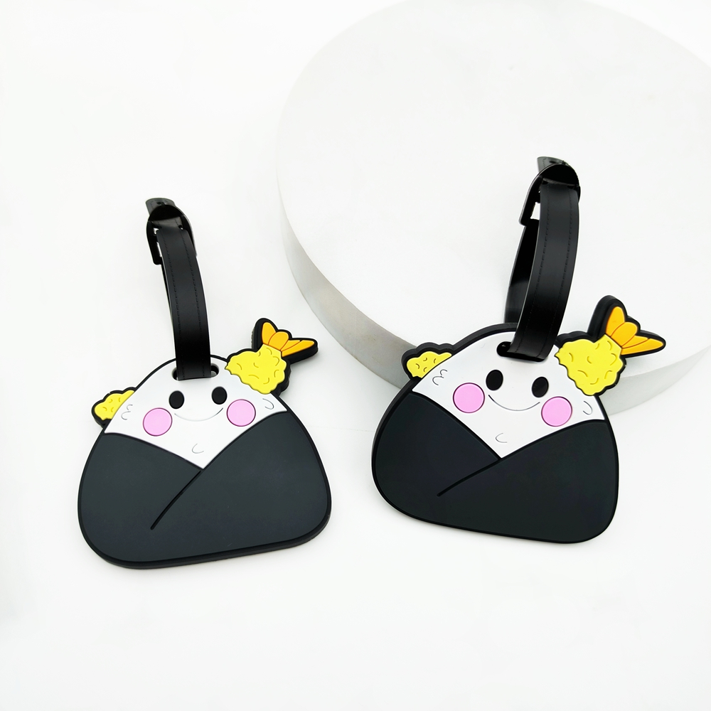 Travel Accessories Unique - 2 adet sevimli Zongzi gıda bagaj