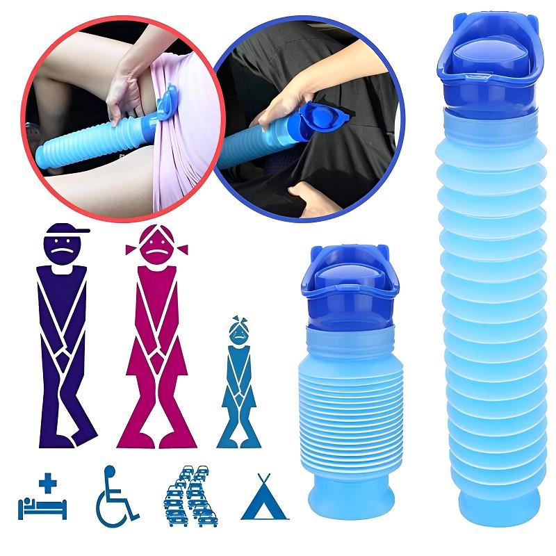 Travel Accessories With Kids - 750ML taşınabilir ayakta işemek şişe daralan