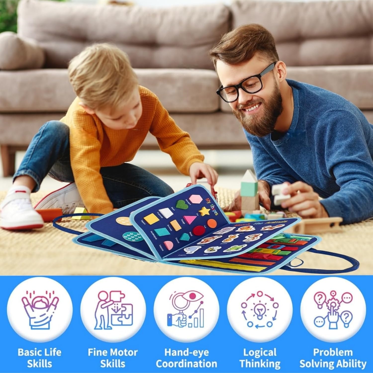 Küçük Çocuk Meşgul Tahtası - M - Travel Accessories Toddler incelemesi ve fiyatı