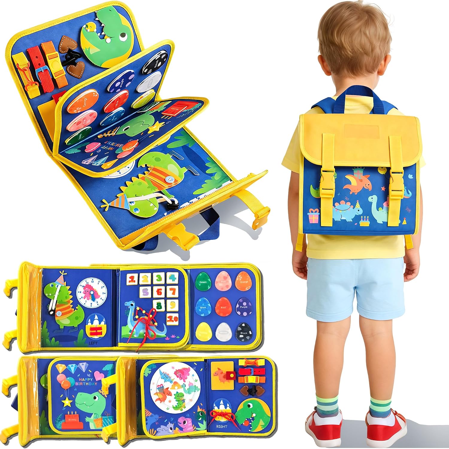 Dinozor Temalı Çocuk Aktivite  - Travel Accessories Toddler incelemesi ve fiyatı