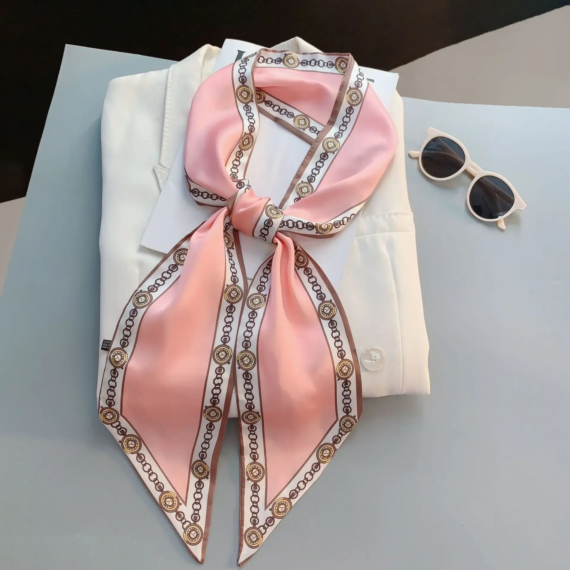 Tasarım Baskılı İnce Eşarp Eko - Travel Accessories Luxury incelemesi ve fiyatı