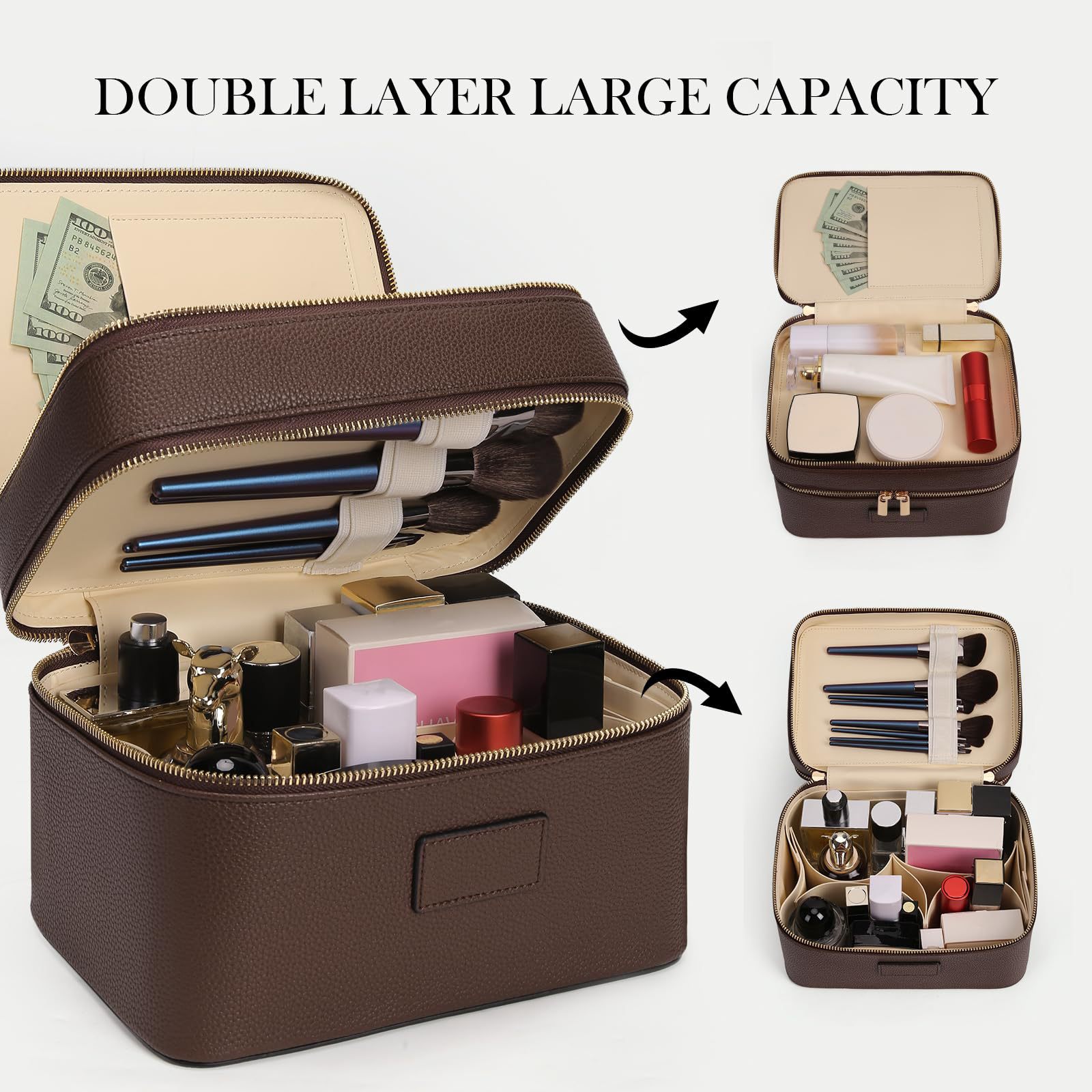 Büyük Kapasiteli Çift Katmanlı - Travel Accessories Luxury incelemesi ve fiyatı
