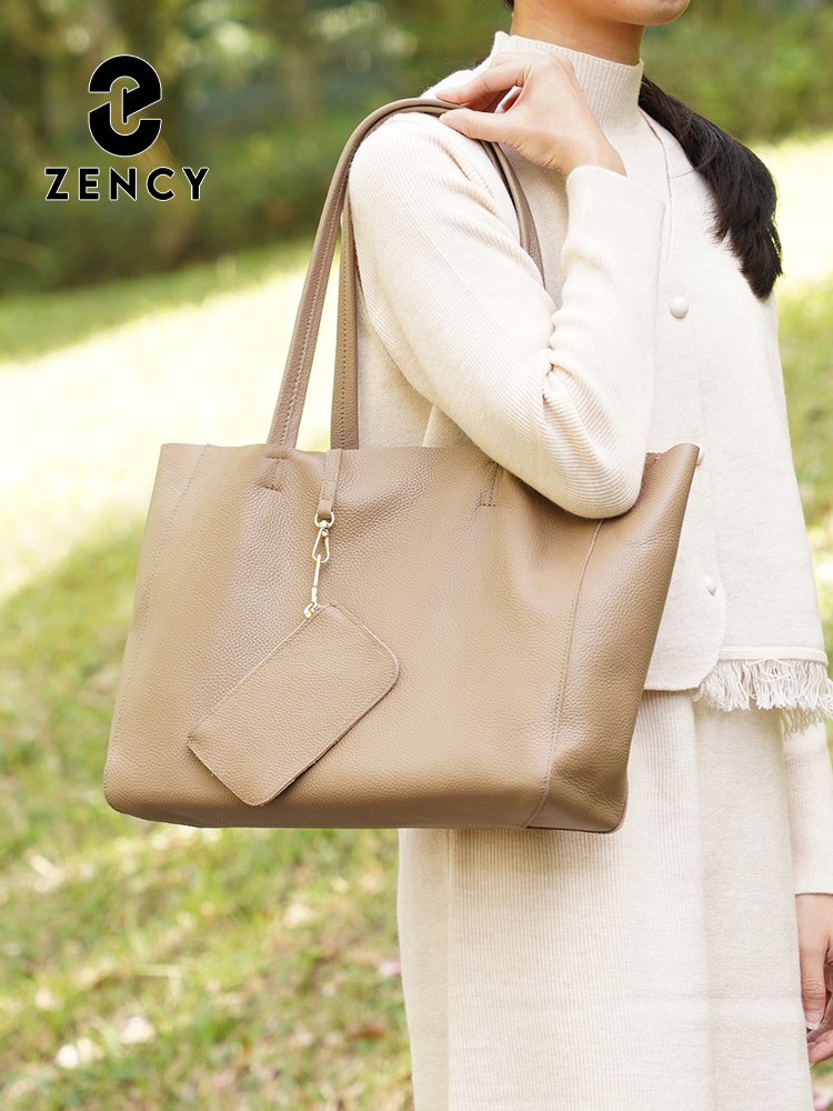 Zency Hakiki Deri Büyük Tote Ç - Travel Accessories Luxury incelemesi ve fiyatı