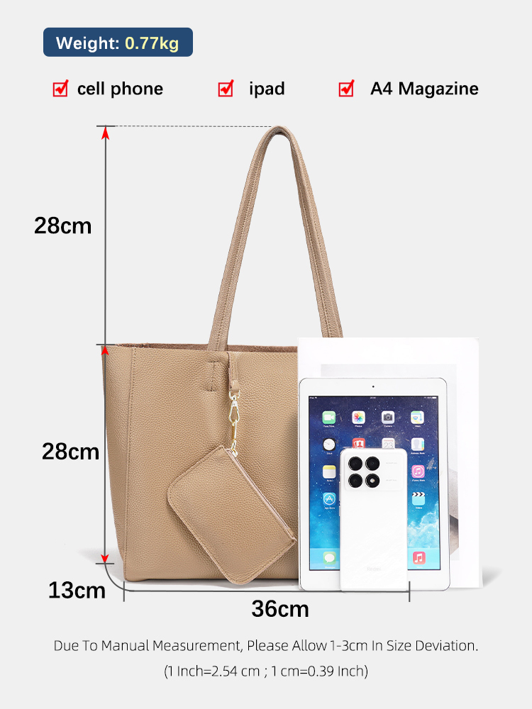 Zency Hakiki Deri Büyük Tote Ç - Travel Accessories Luxury incelemesi ve fiyatı