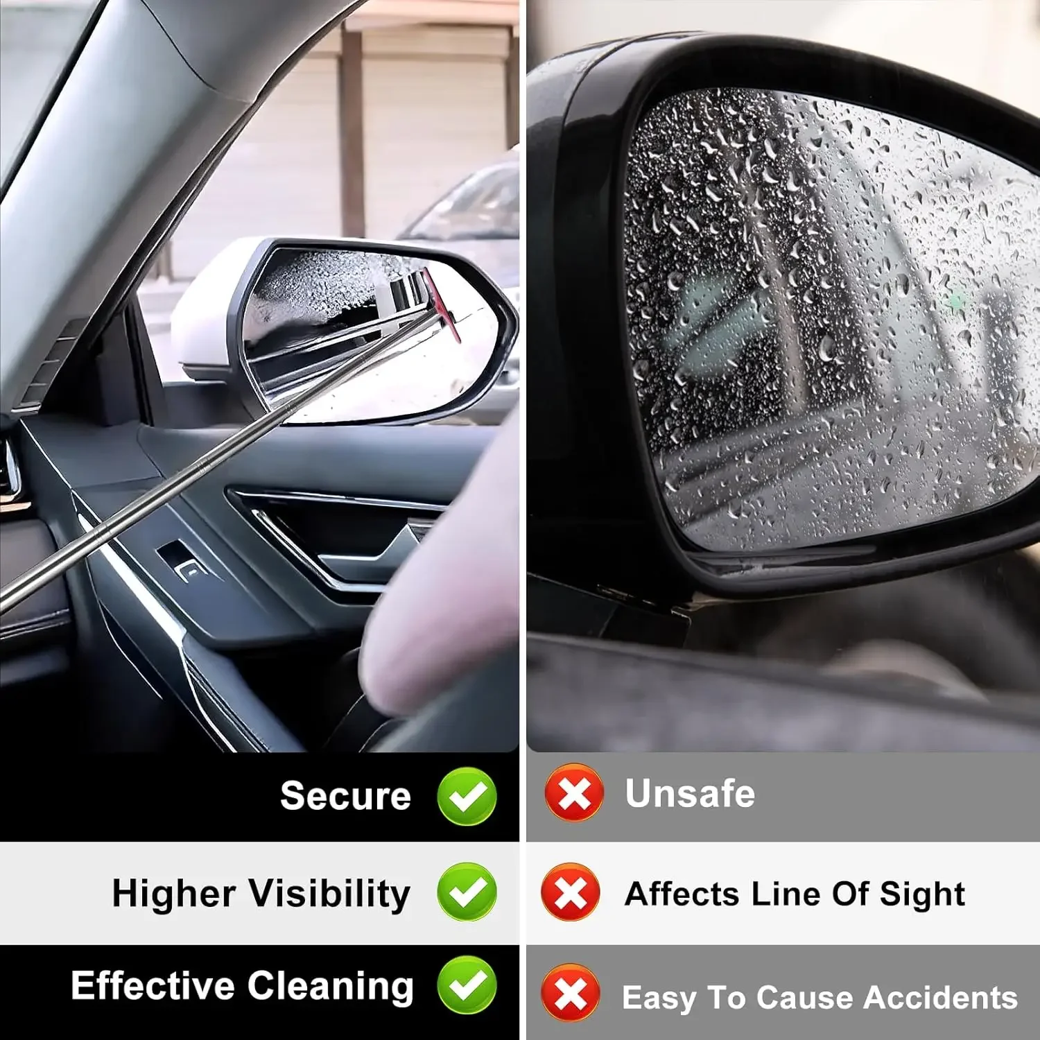 Dikiz aynası cam sileceği geri - Travel Accessories For Car incelemesi ve fiyatı