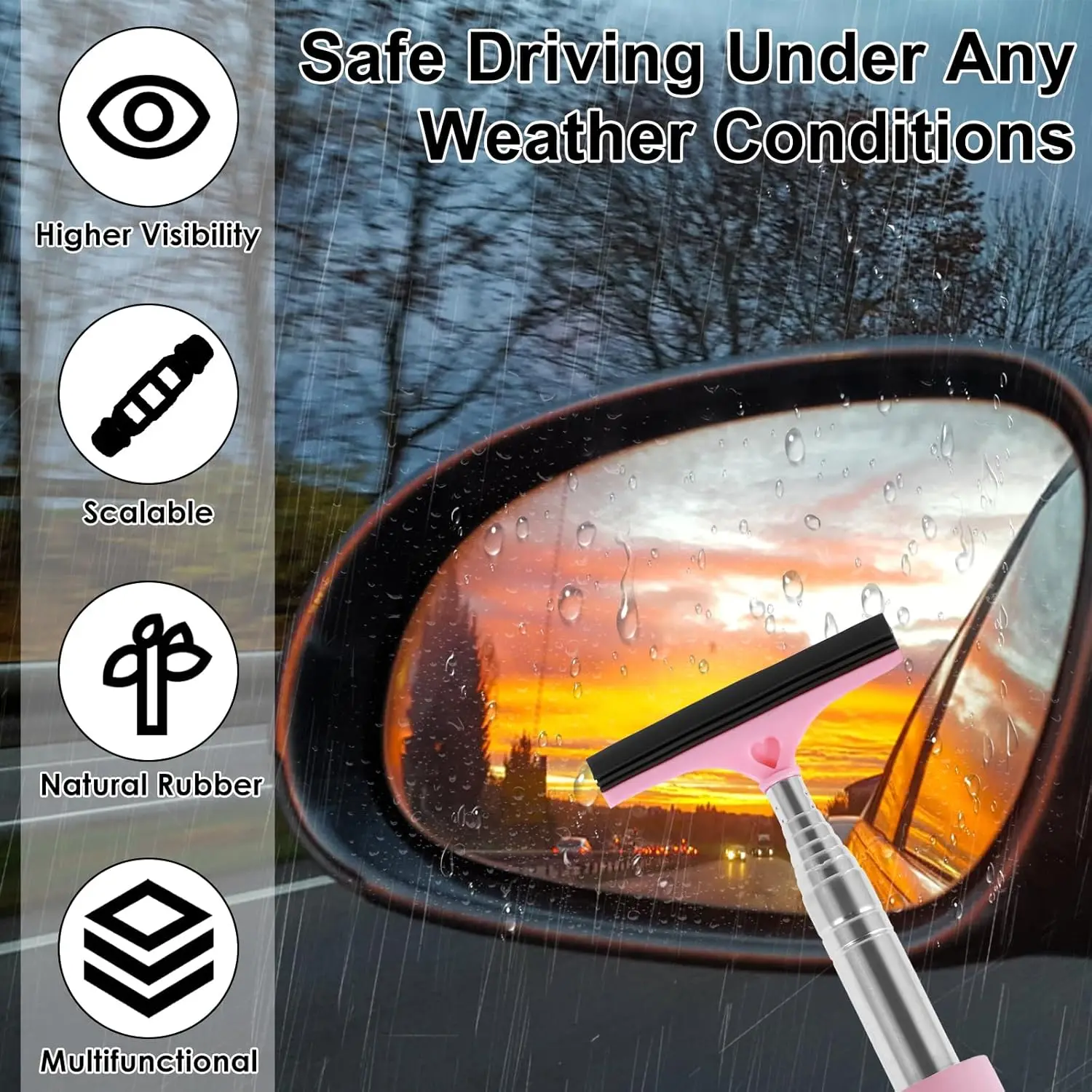 Dikiz aynası cam sileceği geri - Travel Accessories For Car incelemesi ve fiyatı