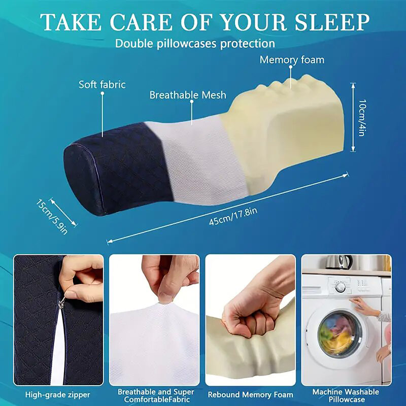 Boyun Rahatsızlığını Gideren S - Neck Pillow Memory Foam incelemesi ve fiyatı