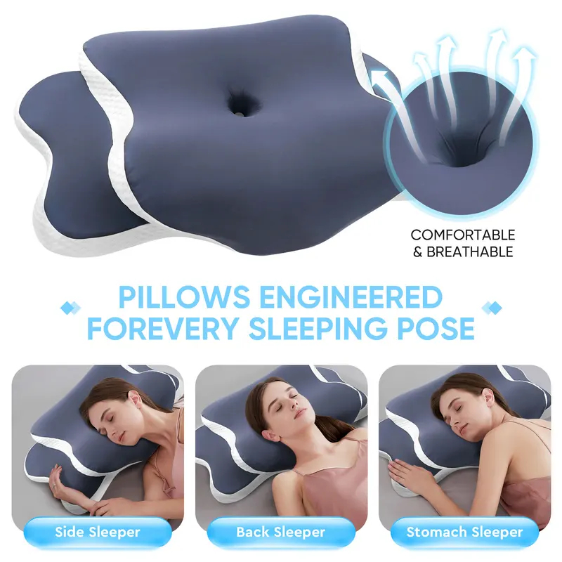 Hafızalı Köpük Yastık Servikal - Neck Pillow Memory Foam incelemesi ve fiyatı