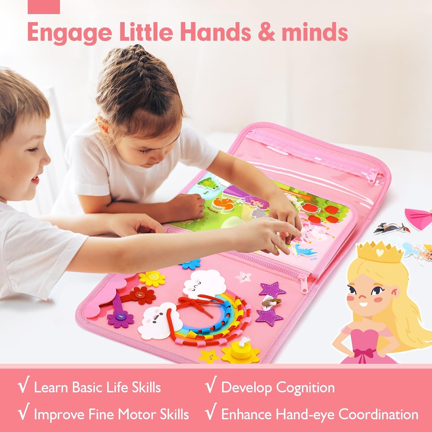 Yürümeye başlayan meşgul tahta - Travel Accessories Toddler incelemesi ve fiyatı