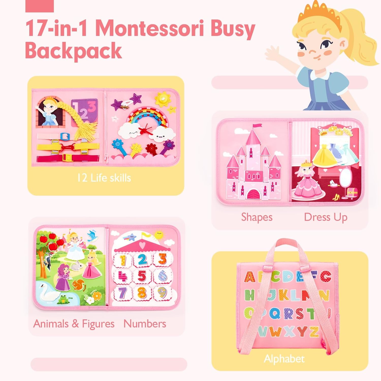 Yürümeye başlayan meşgul tahta - Travel Accessories Toddler incelemesi ve fiyatı
