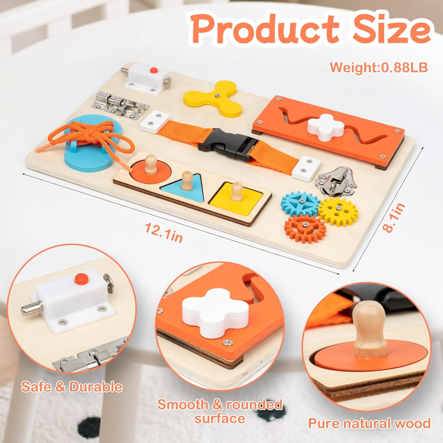 Montessori Etkinlik Panosu, Yü - Travel Accessories Toddler incelemesi ve fiyatı