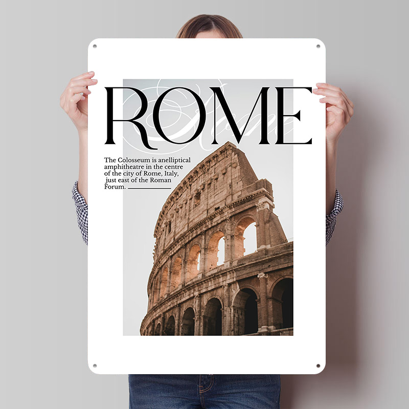 Roma Kolezyum Seyahat Posteri  - Travel Accessories Rome incelemesi ve fiyatı
