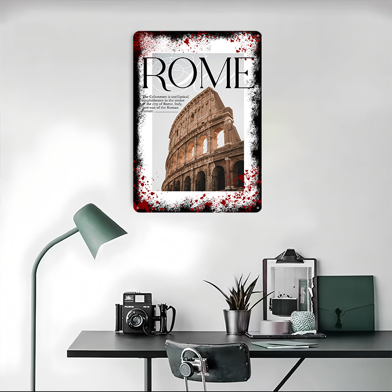 Roma Kolezyum Seyahat Posteri  - Travel Accessories Rome incelemesi ve fiyatı