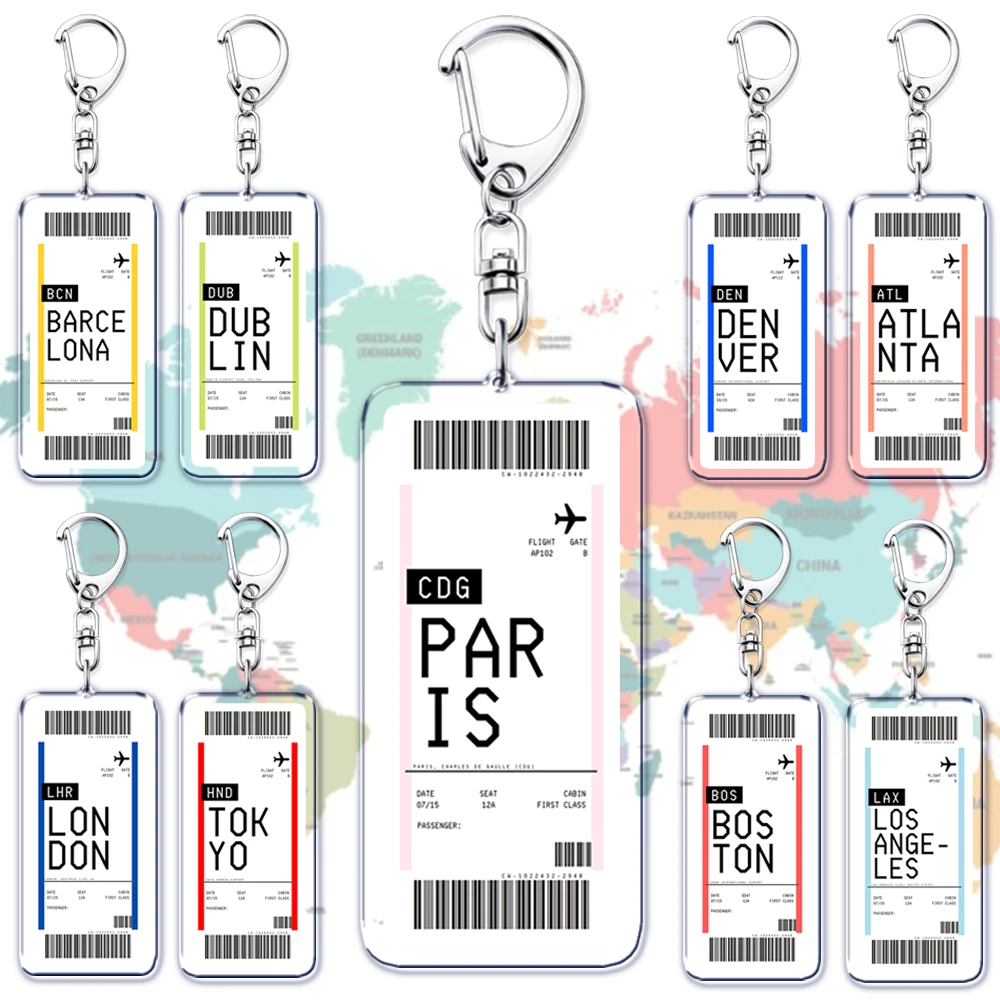 Uçak Bilet Biniş Kartı Anahtar - Travel Accessories New York incelemesi ve fiyatı