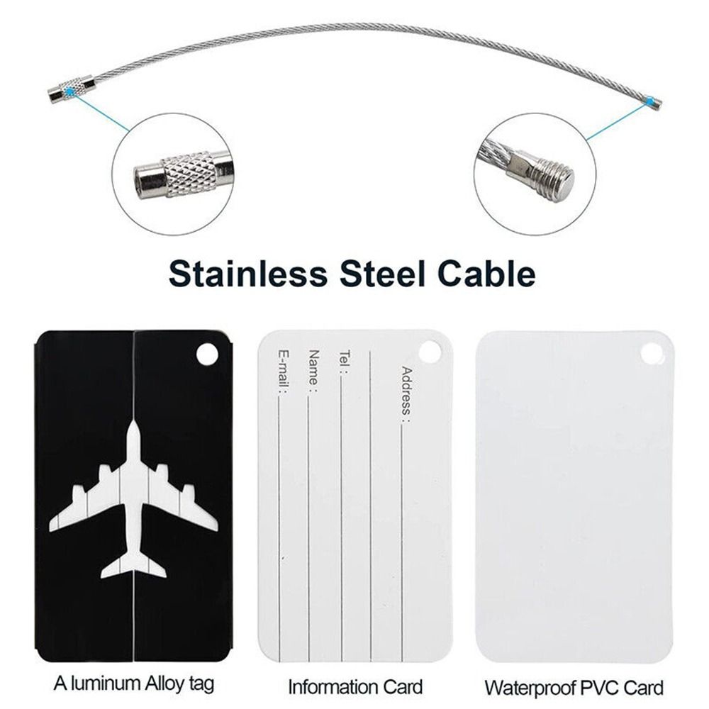 Alüminyum seyahat bagaj etiket - Travel Accessories Unique incelemesi ve fiyatı