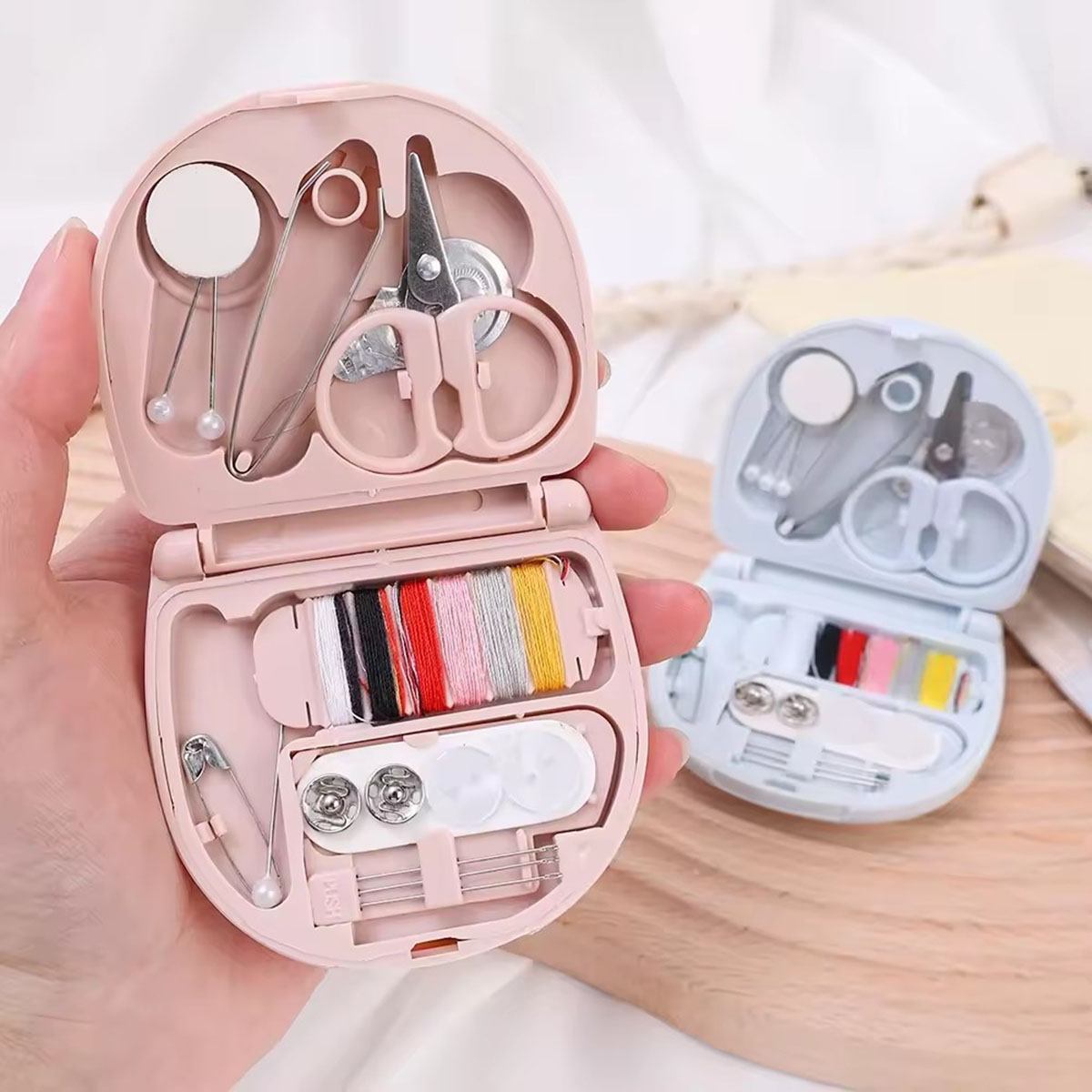 Mini Manuel Dikiş Makinesi Set - Travel Accessories Kit For Women incelemesi ve fiyatı