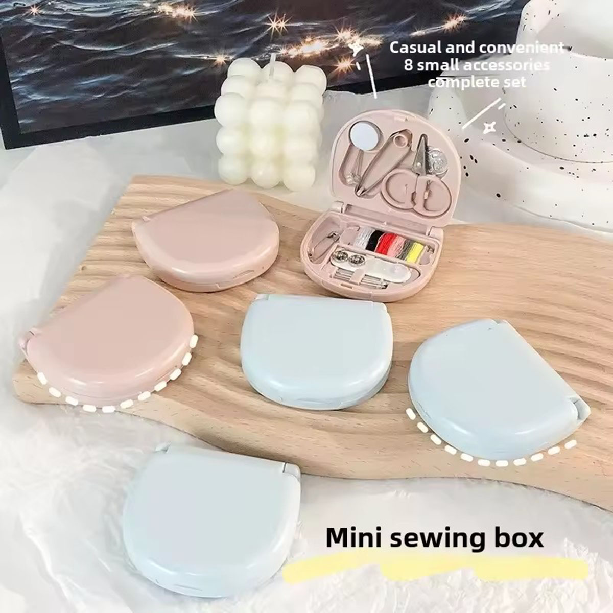 Mini Manuel Dikiş Makinesi Set - Travel Accessories Kit For Women incelemesi ve fiyatı